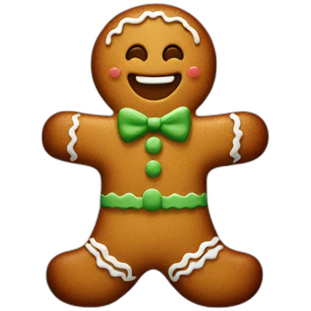 gingerbread emoji