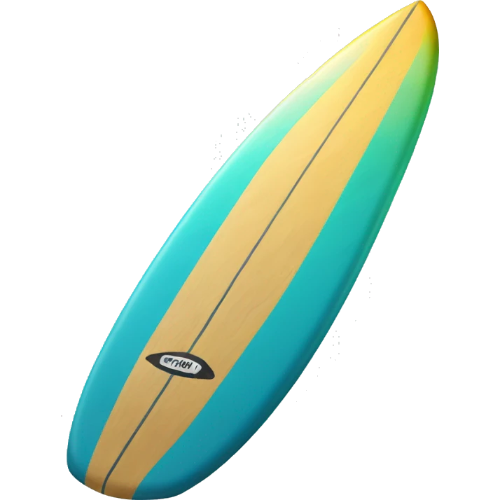 O pisica pe o placa de surf emoji