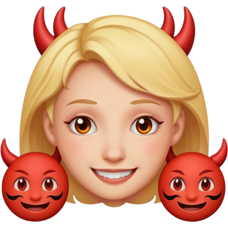 😈🥹 in a circle emoji  emoji