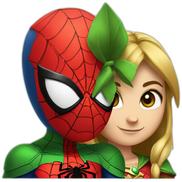 Spiderman and zelda emoji