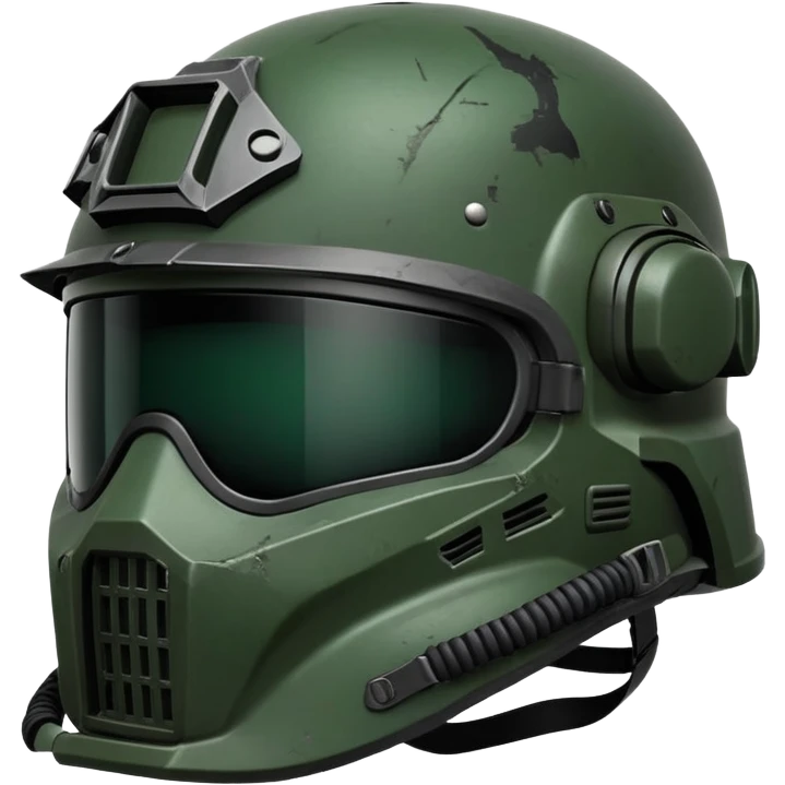 helmet inspired by Killa from Escape from Tarkov emoji