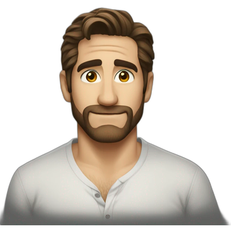 jake gyllenhaal wearing shirt emoji
