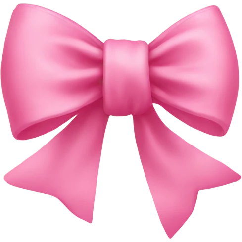 pink bow with chanel brand emoji