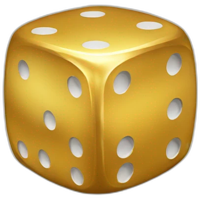 golden-dice emoji