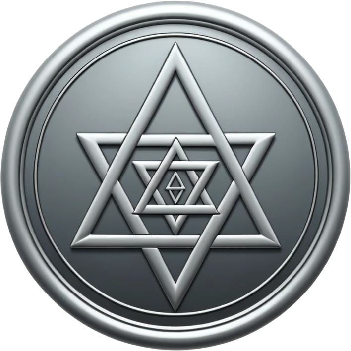 unicursal hexagram emoji