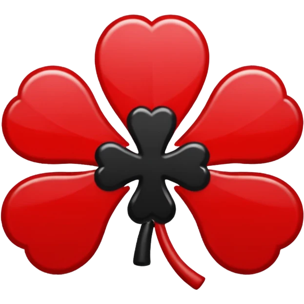 black clover, emoji profil, logo emoji