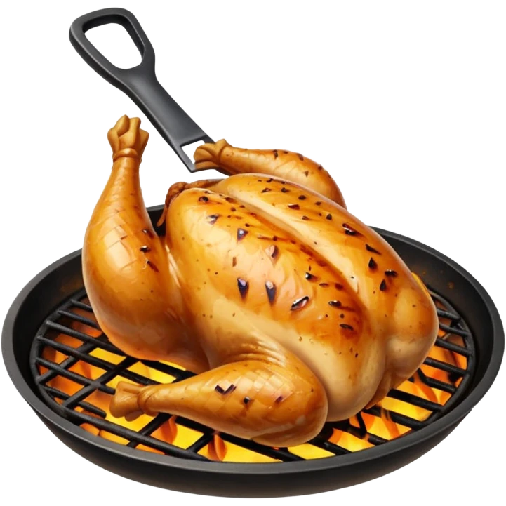Grilled chicken emoji