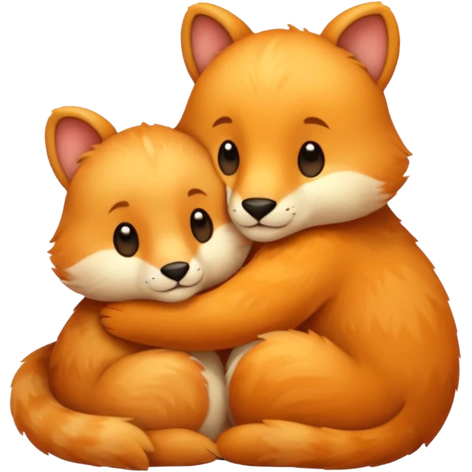 2 animaux amoureux emoji