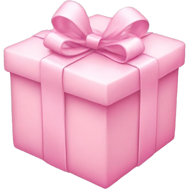 Pastell pink asthetic clean Christmas present emoji