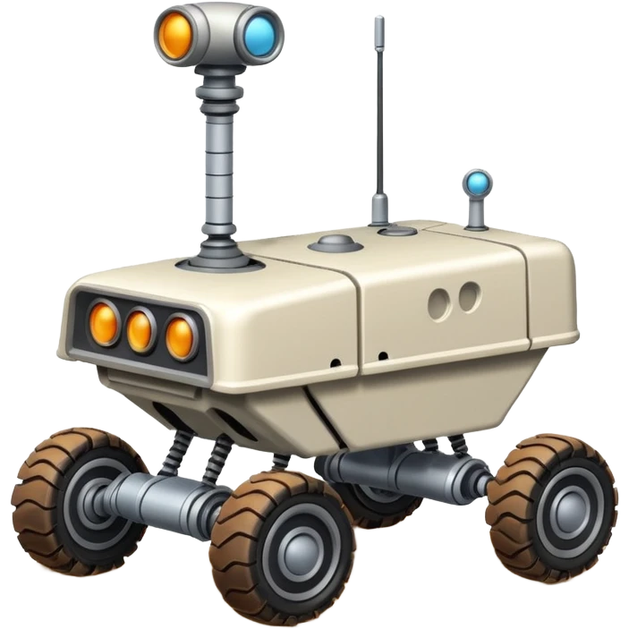  Flintstones antique tall square robotic high-occupancy Marsrover  emoji