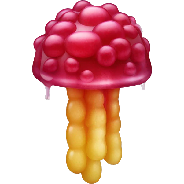 jelly raspberry candy emoji