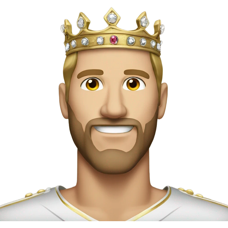 Dan Campbell wearing a crown emoji