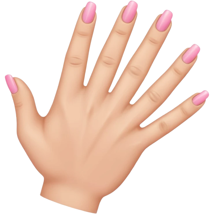A hand emoji where your pinky finger my finger and your ring finger are sticking down but your other fingers are sticking up emoji