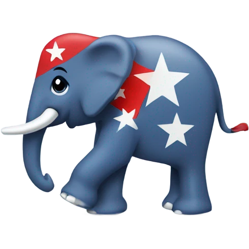 Republican elephant  emoji