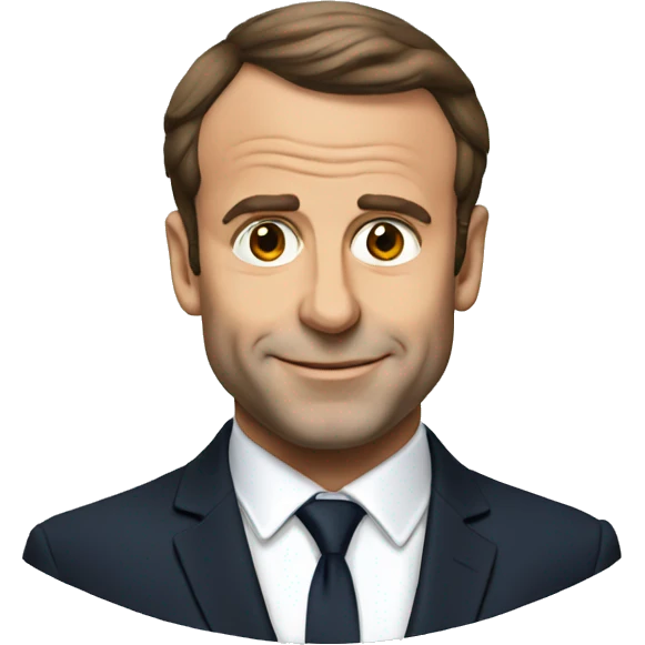 Emanuel Macron emoji