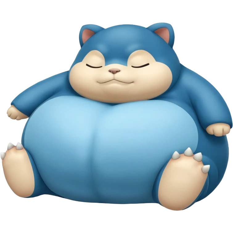 Snorelax Pokemon  emoji