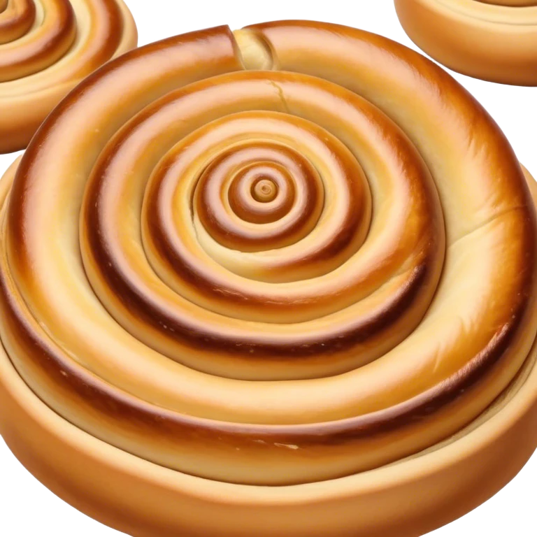 Cinematic delicate escargot pastry, spiral shape with layers of buttery dough, caramelized edges, rich golden-brown tones, elegant and inviting. emoji