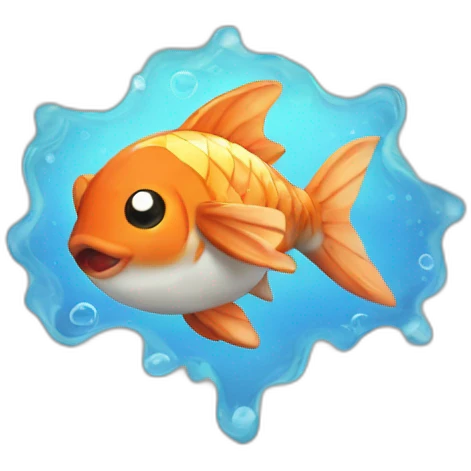 Magikarp with heart emoji