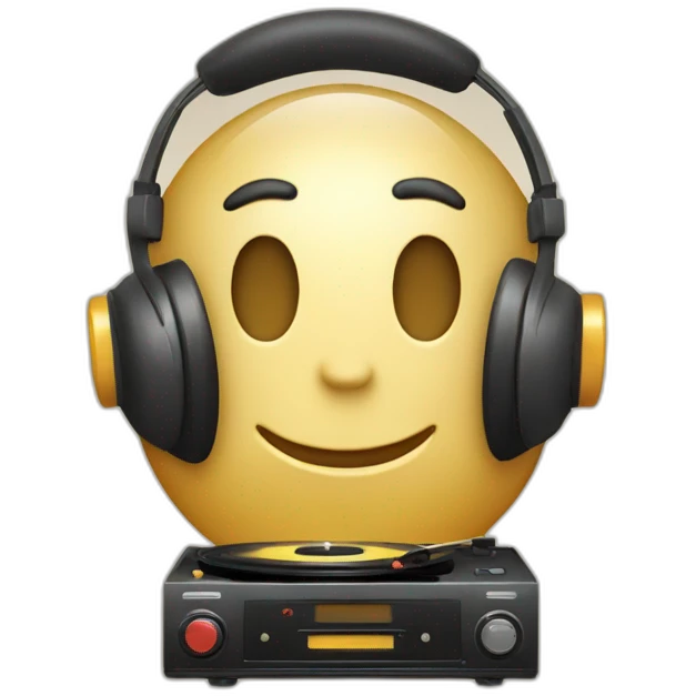 vynil retro player emoji