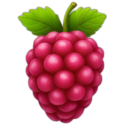 raspberry  emoji