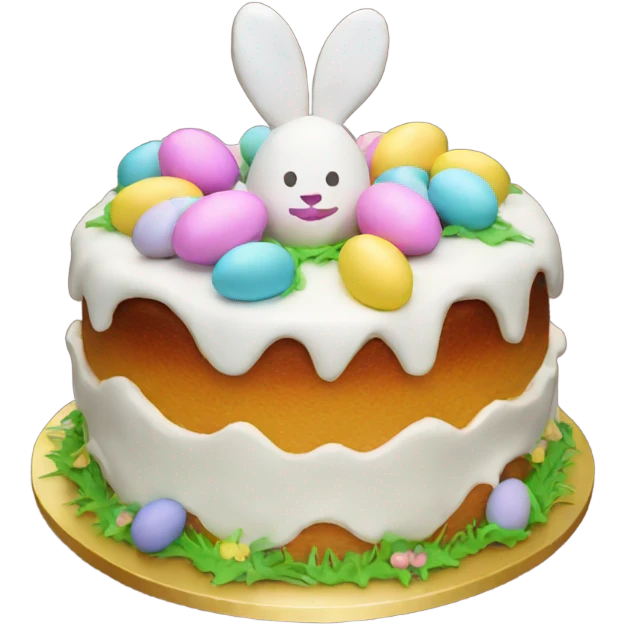 Easter cake emoji