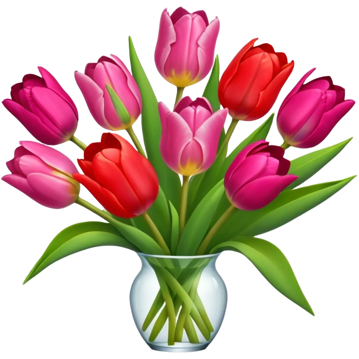 tulips emoji