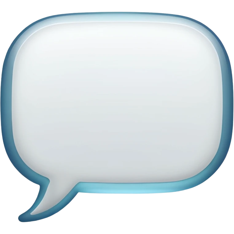 comment bubble emoji