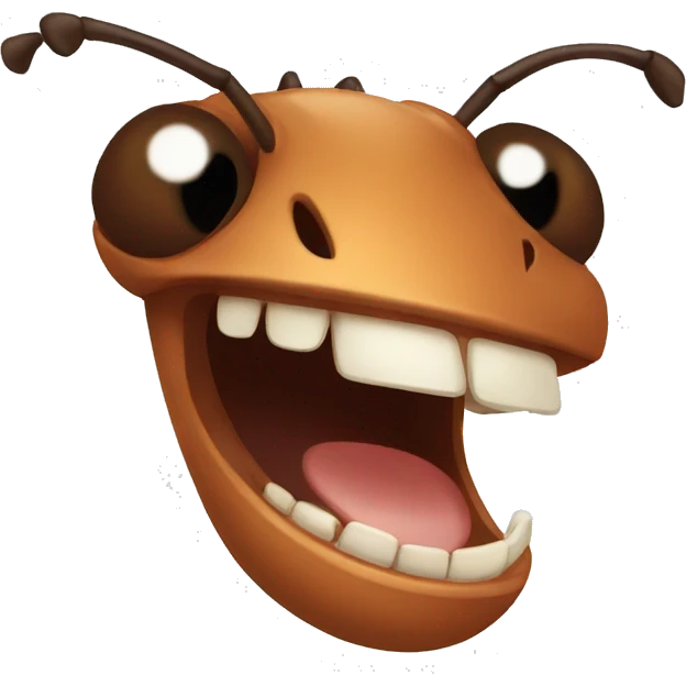 laughing ant emoji