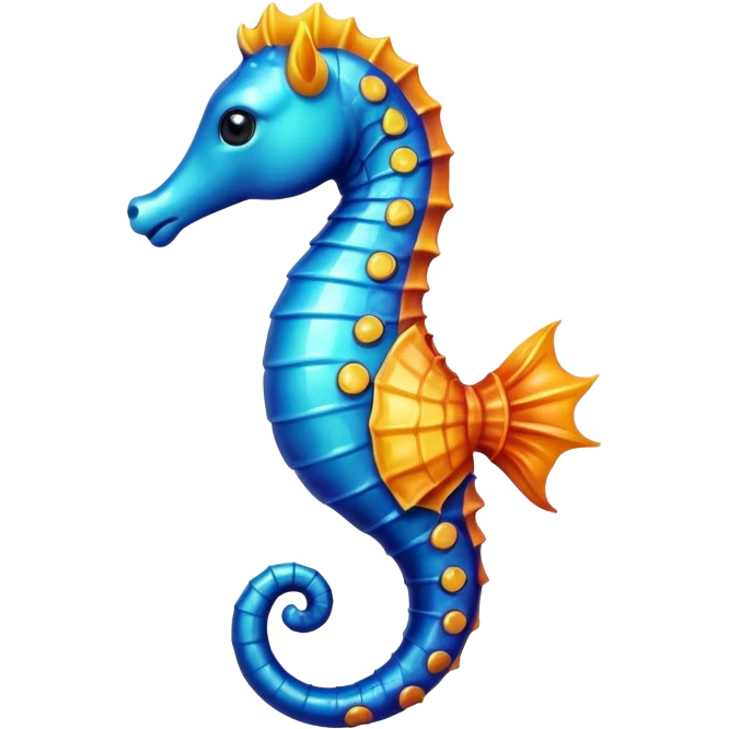 Seahorse - чтобы выглядил как настоящий эмодзи emoji