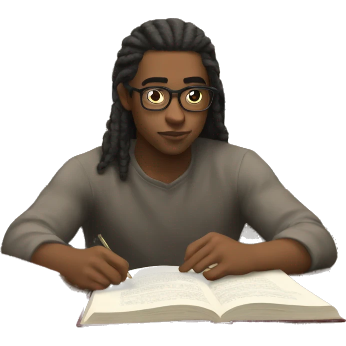 Studying aesthetic emoji