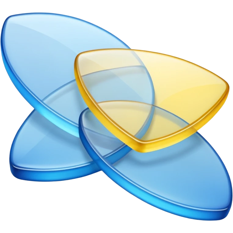 two overlapping emoji