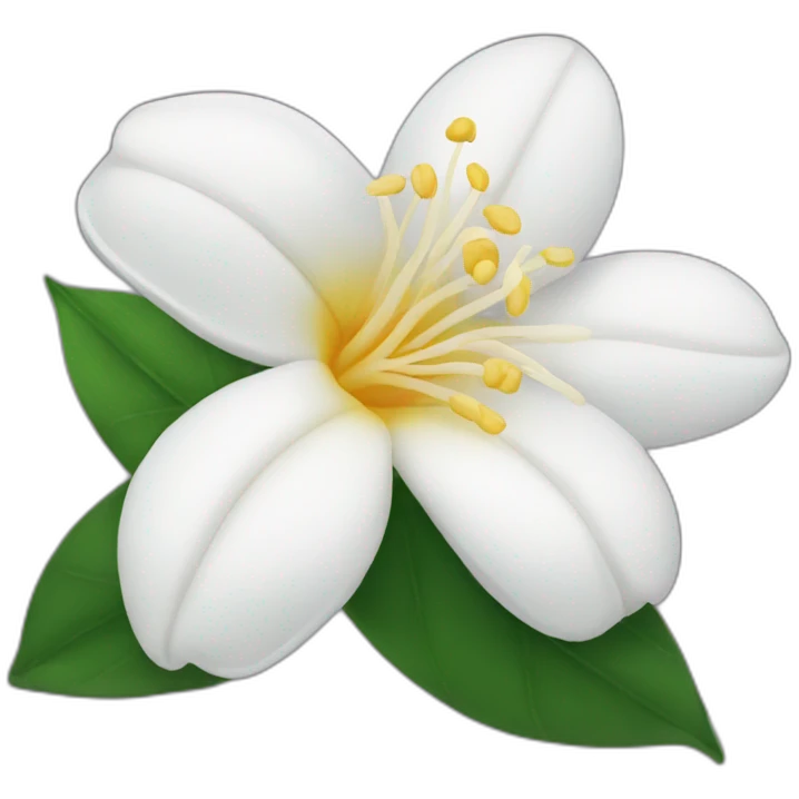 Jasmine flower emoji