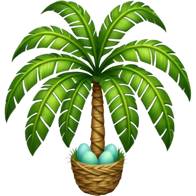 Easter palm decoration emoji