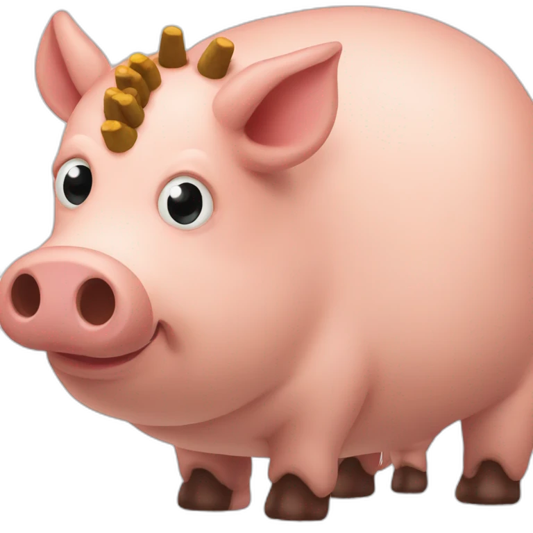 Centipede pig cow emoji