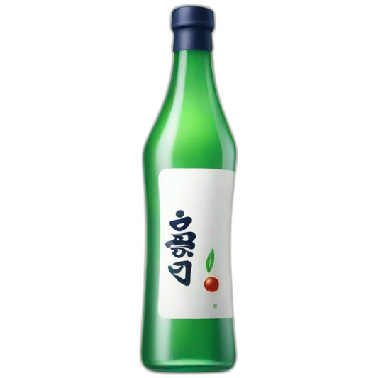 korean soju emoji