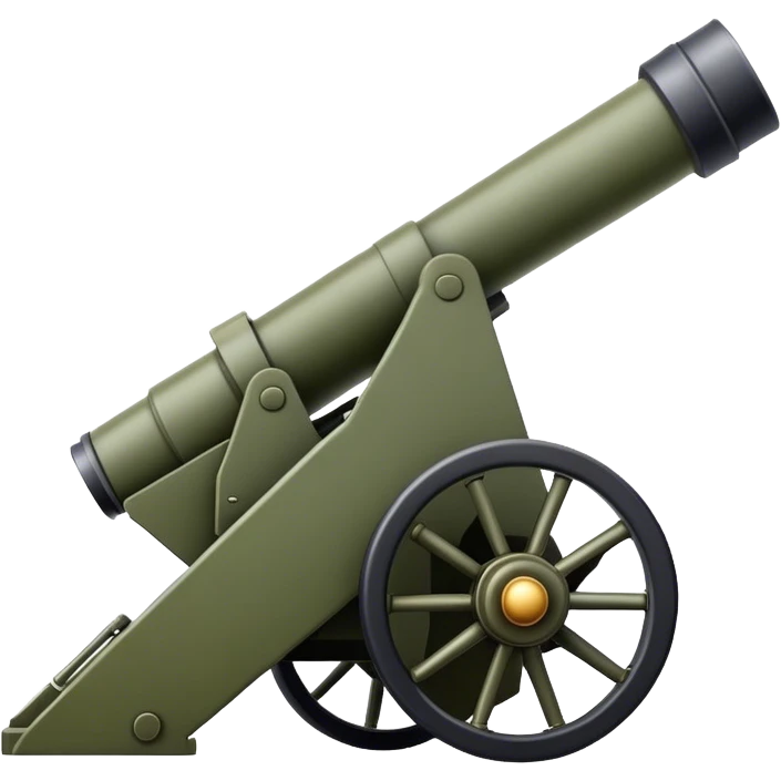 modern army artillery  emoji