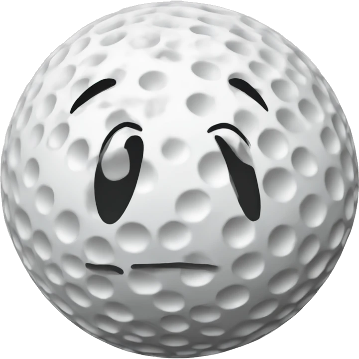 golf ball emoji