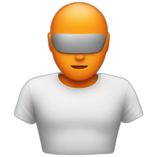 Orange tech emoji