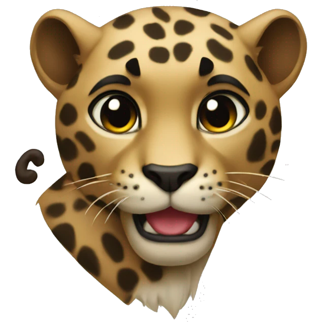 Panter heart emoji