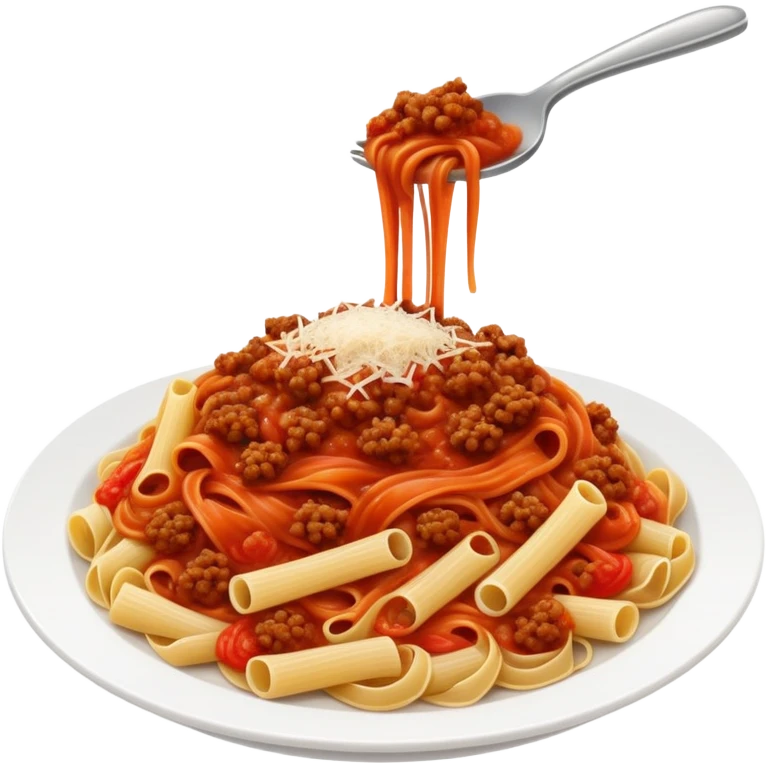 Bolognese pasta  emoji