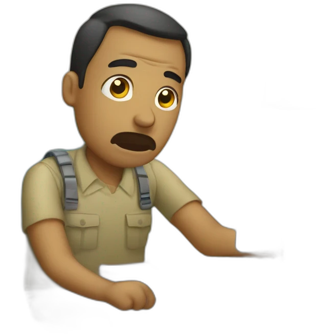Fatigué emoji