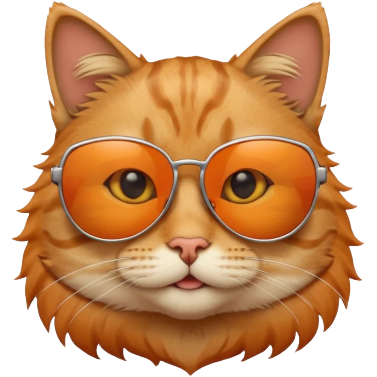 Cat wearing sunglasses emoji