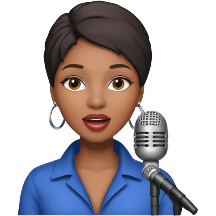 Moncia R&B singer emoji