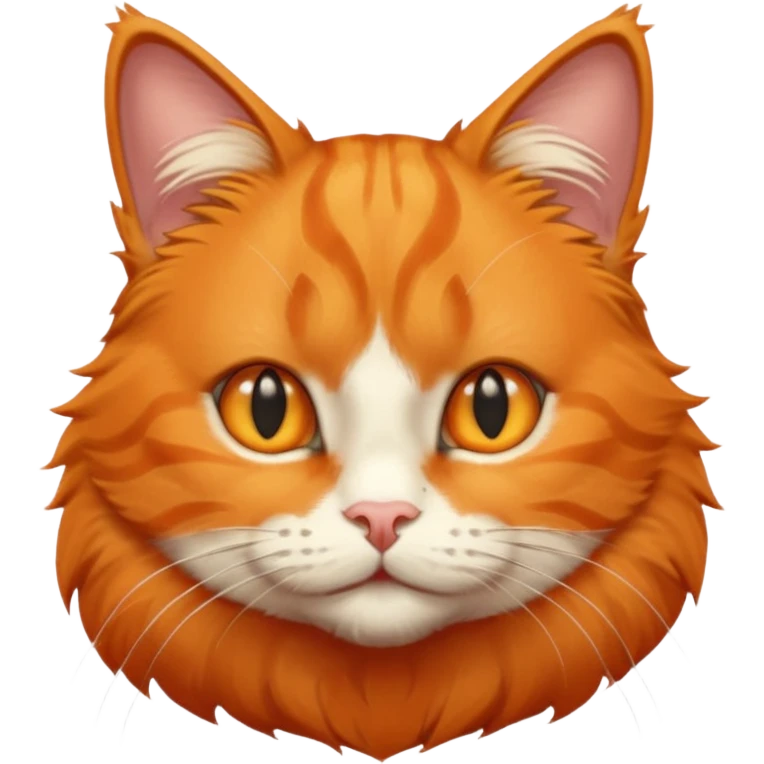 greeting orange cat emoji