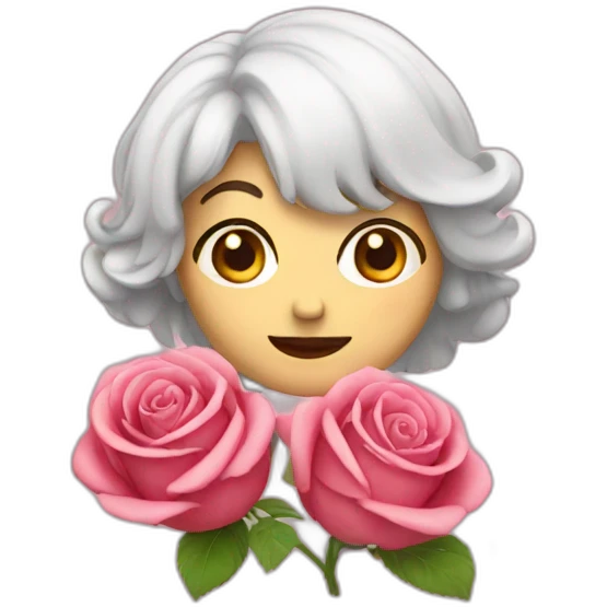 Chat rose emoji