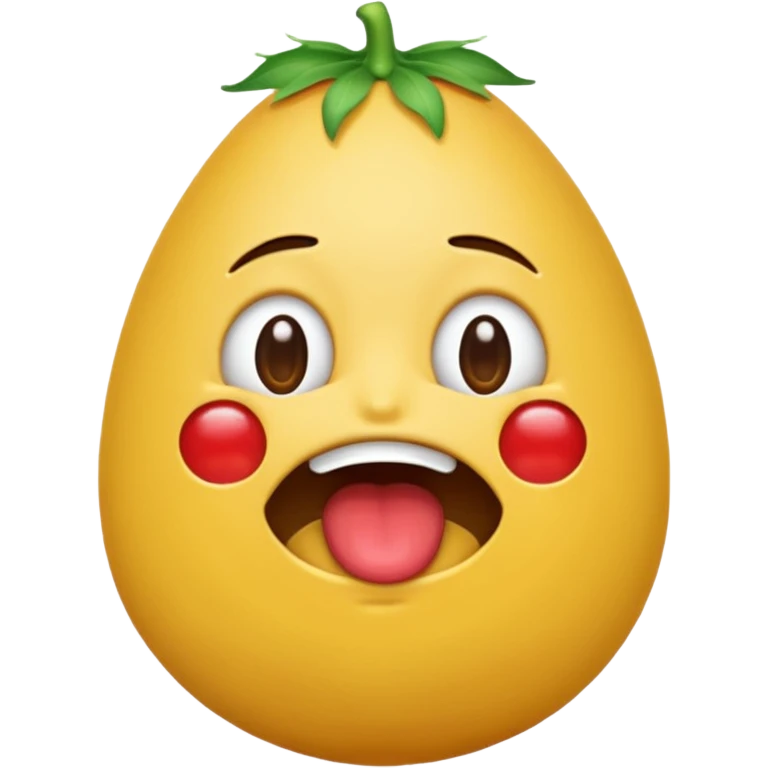 The crying 😭 emoji with the eggplanthh 🍆 emoji under its mouth emoji