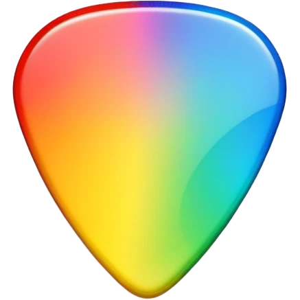 guitar pick emoji