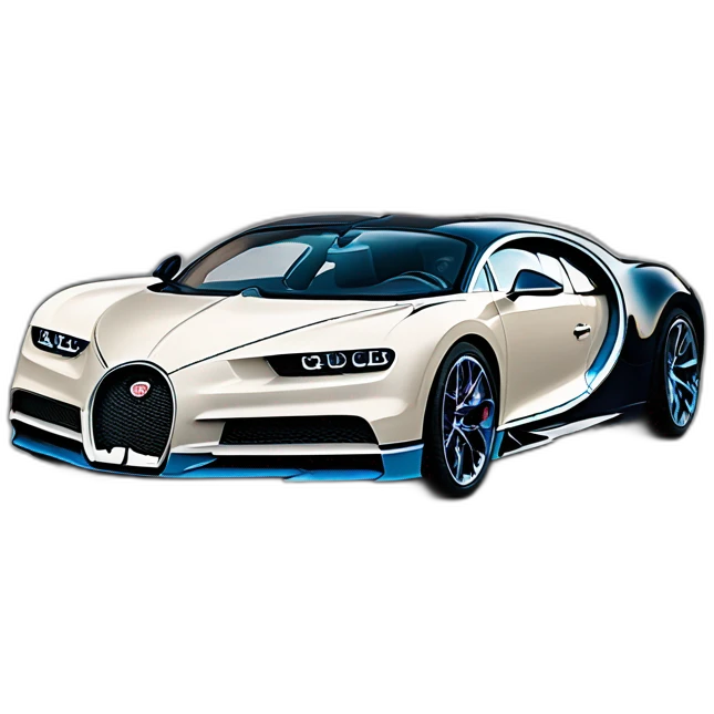 Bugatti Chiron bones emoji
