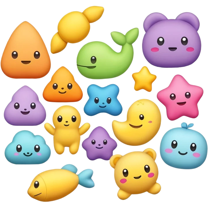 Plush toys emoji