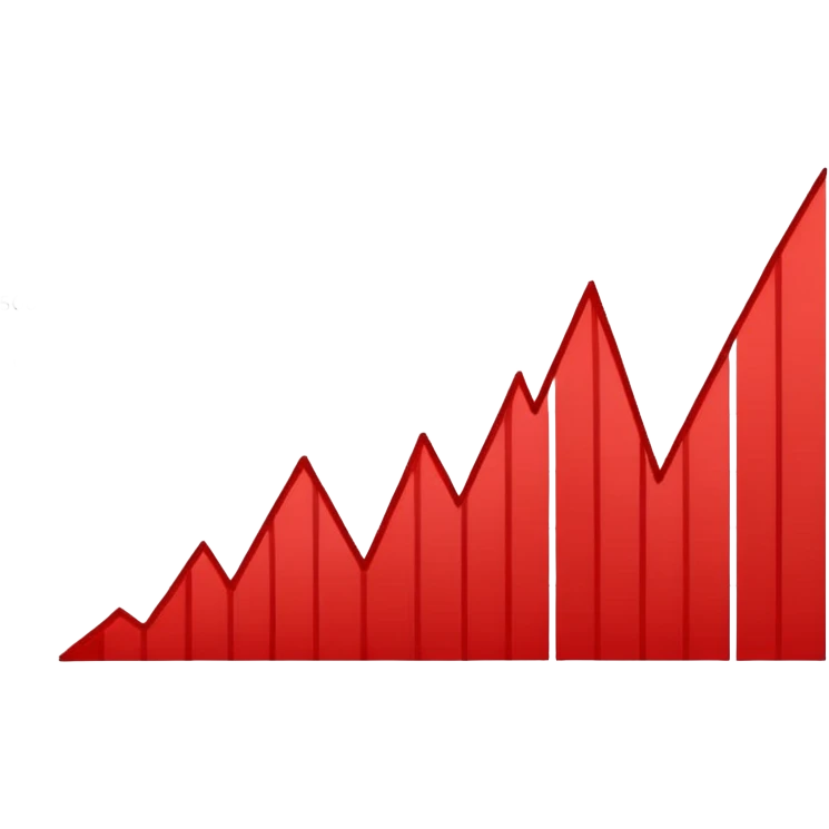 Chart Decreasing emoji